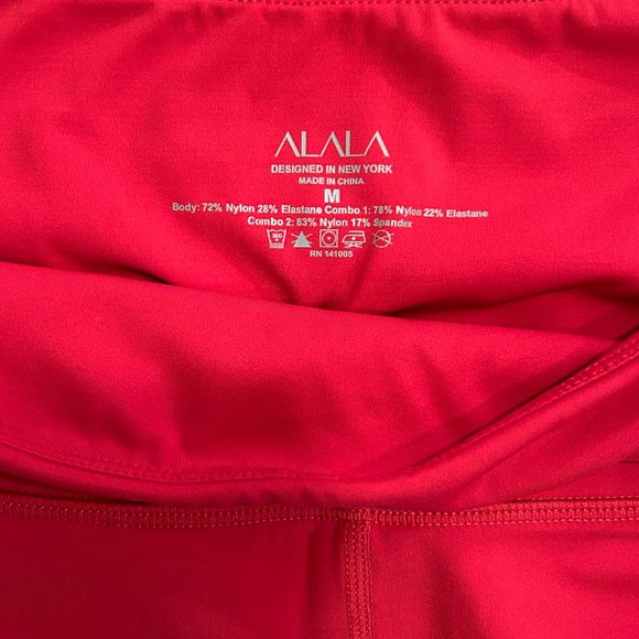 ALALA PEAK TIGHT IN RUBY - SZ. M - Picture 11 of 11